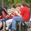 trumpets touring with band